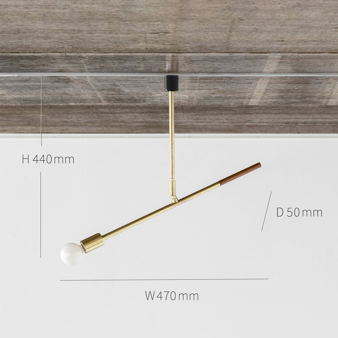 Artistic - Minimal Gold Track Light – KANADEMONO