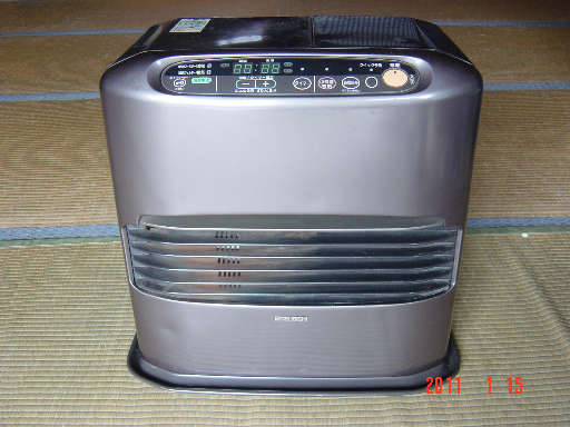 MITSUBISHI 三菱ファンヒーター KD-D581S 昭和レトロ 動作良好