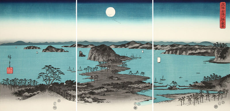 浮世絵入門・横浜金沢 | 浮世絵復刻版画専門店 岩下書店