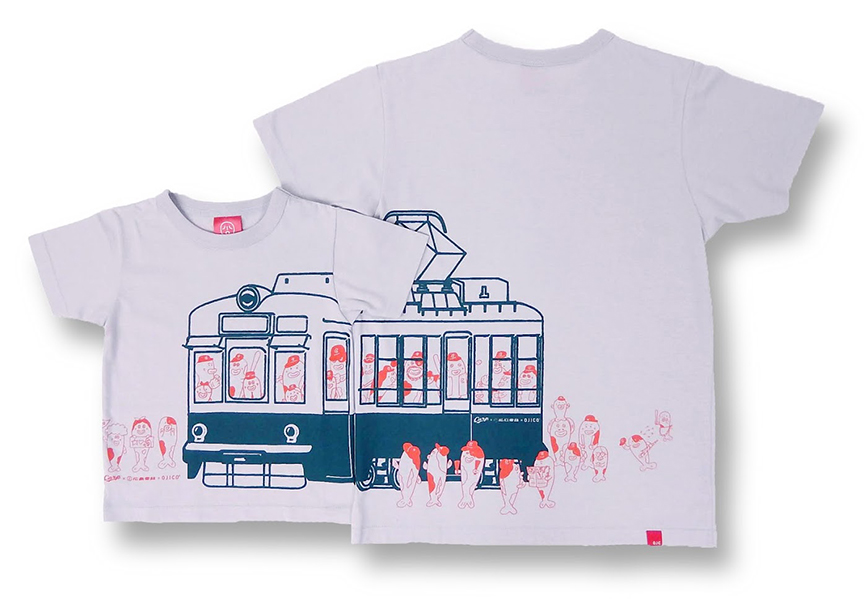 OJICO(オジコ)ブランドから広島カープ×広島電鉄のコラボTシャツが新