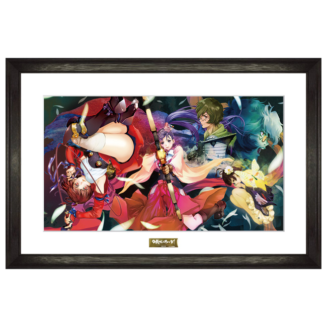 甲鉄城のカバネリ版画『衆宴・ 穿』