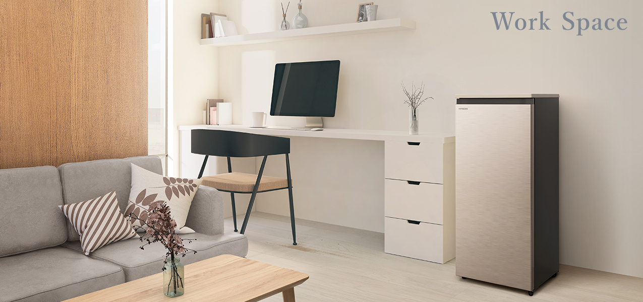 冷凍庫 R-KC11R ： 冷凍庫 ： 日立の家電品