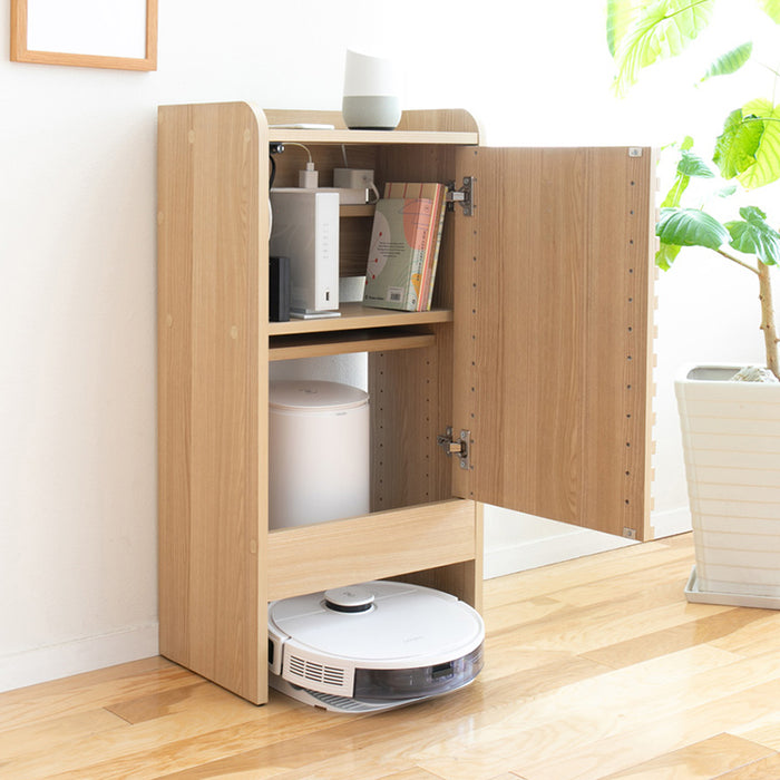 ロボット掃除機収納ボックス 掃除ロボット収納 ルーター収納 収納