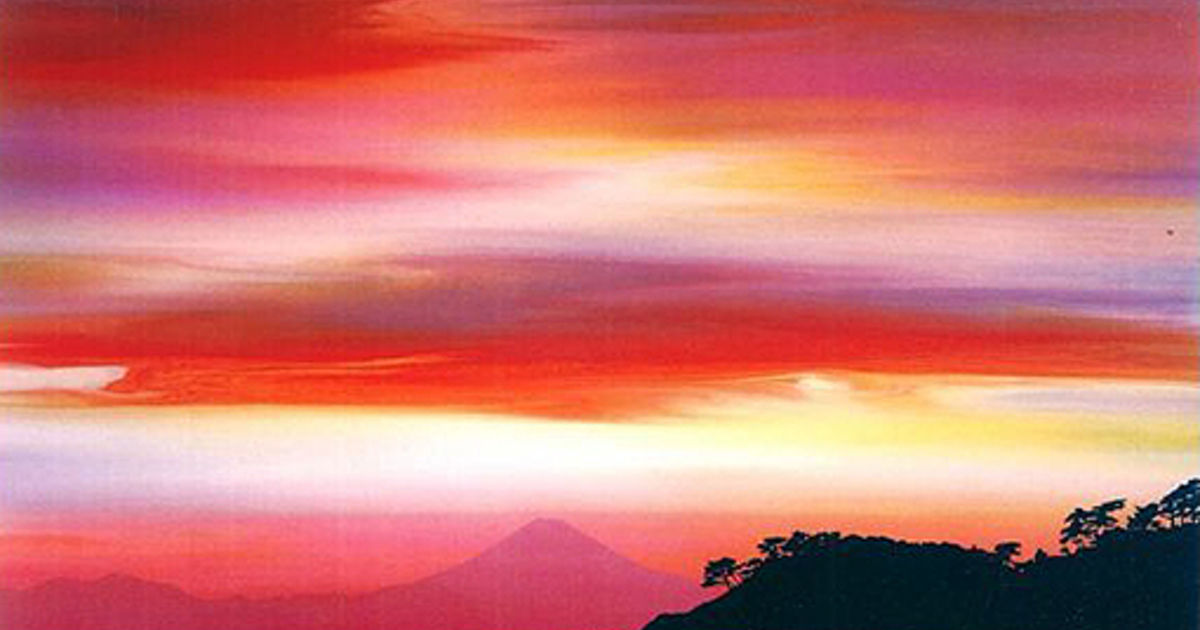 絵画　F4サイズ　鎮西　直秀