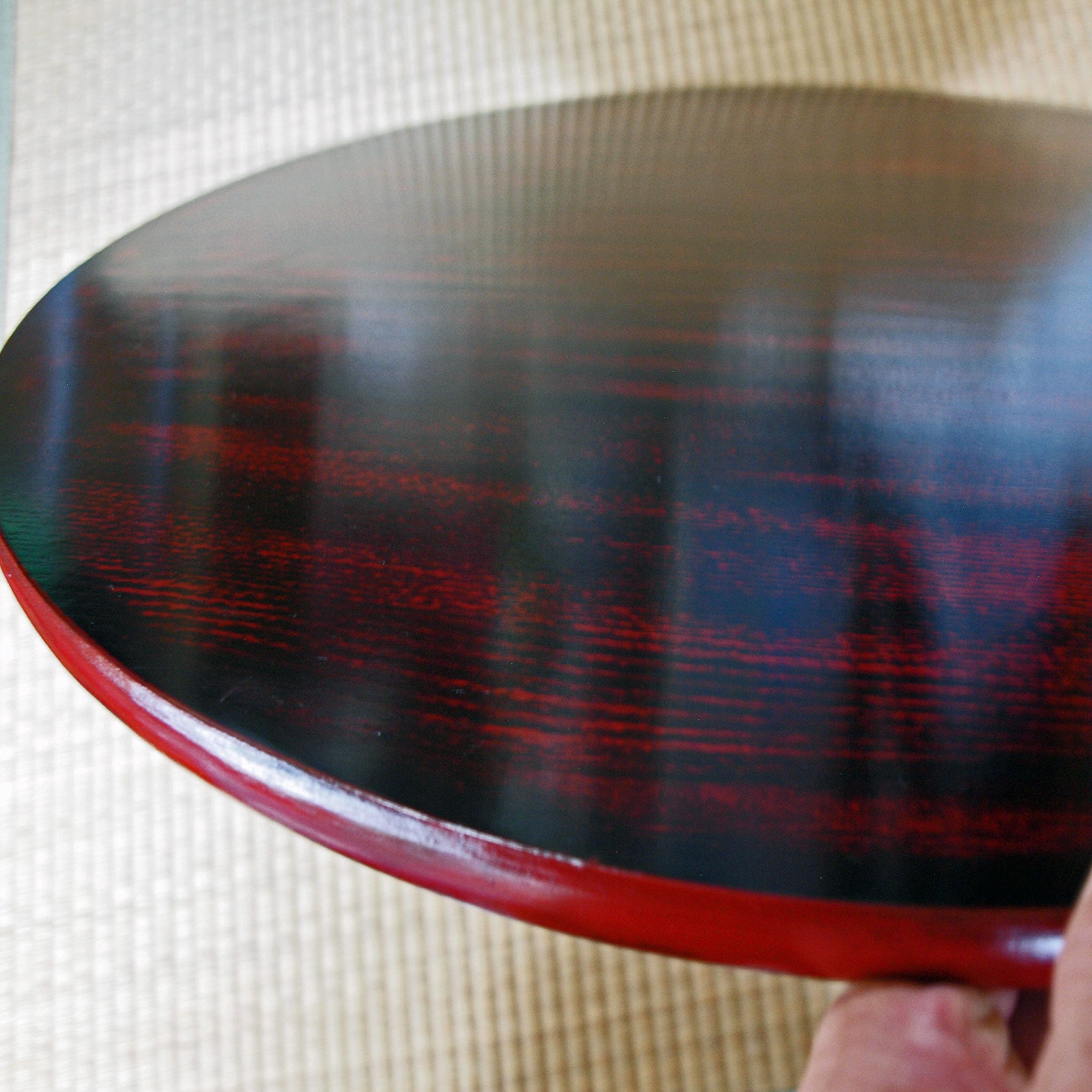 独楽丸卓・丸座卓・丸テーブル・漆曙塗 – かく丸漆器問屋EC