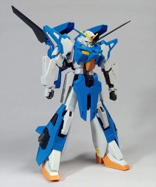 HGBF A-Zガンダム』の素組みレビュー。変形がカッコイイ！ | 人生、心