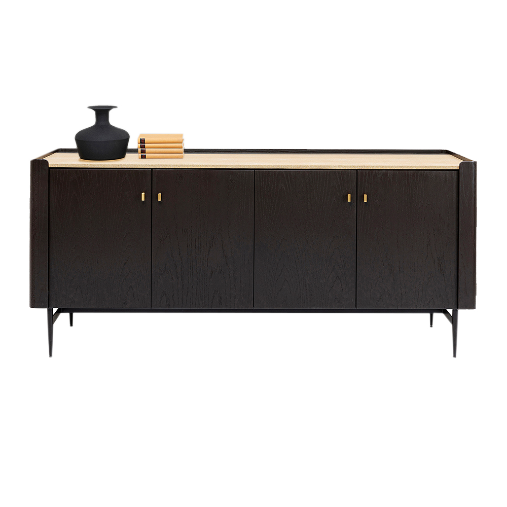 廃番】ミラノ180cm サイドボード - リビングボード・キャビネットの