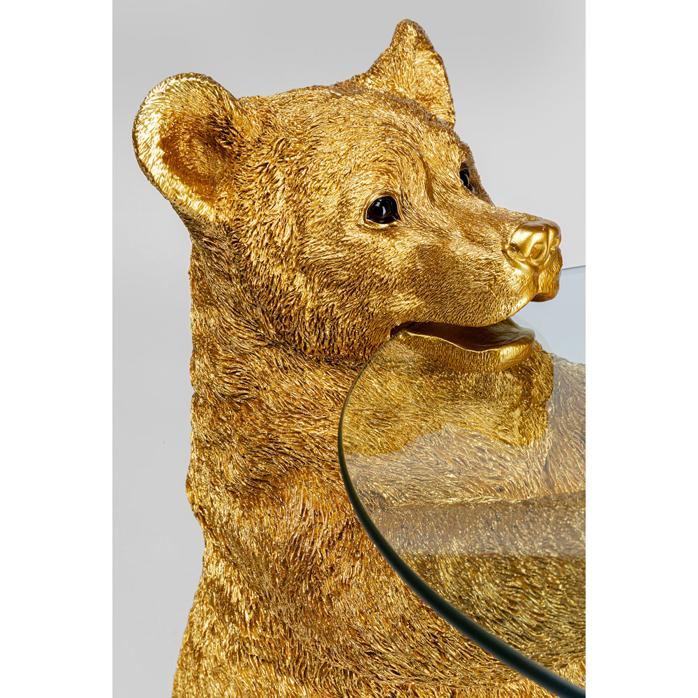 廃番】アニマルサイドテーブル ベアゴールド サイドテーブル - サイド