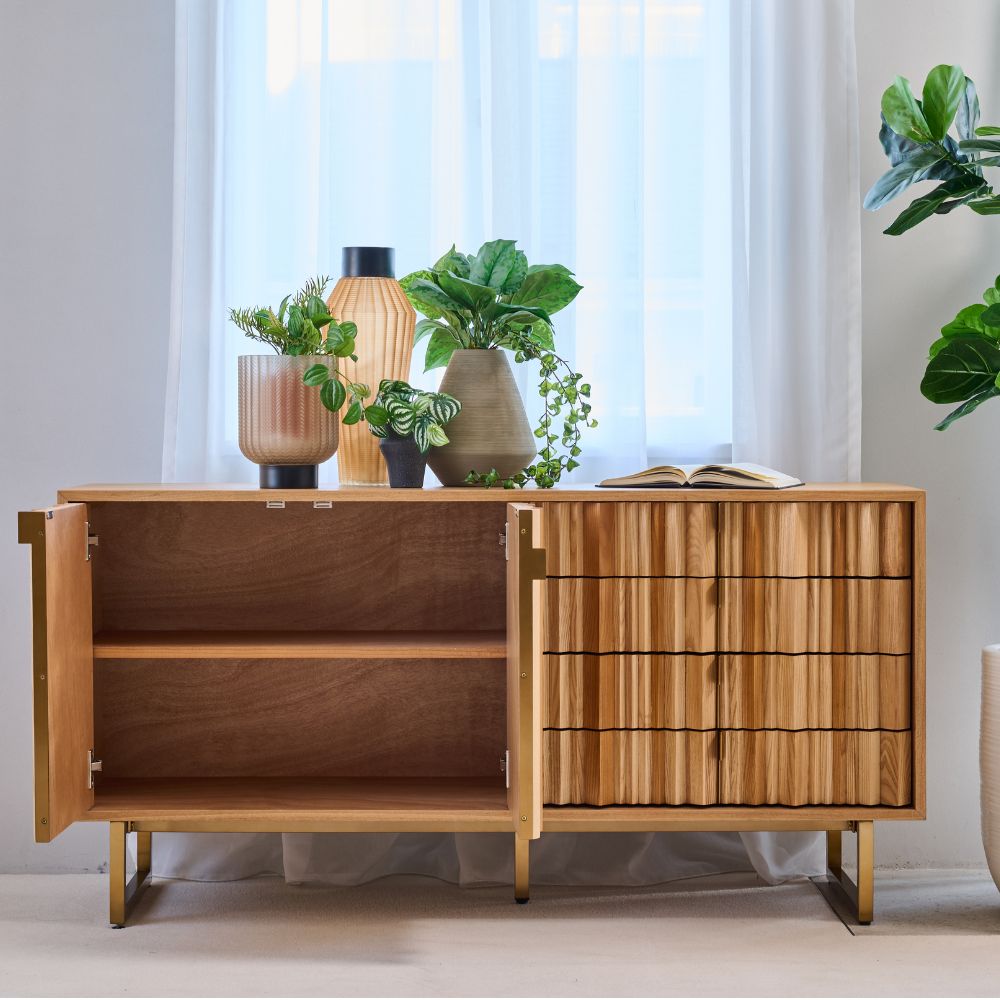 コンサーティーナ ネイチャー 146x40cm キャビネット/ サイドボード