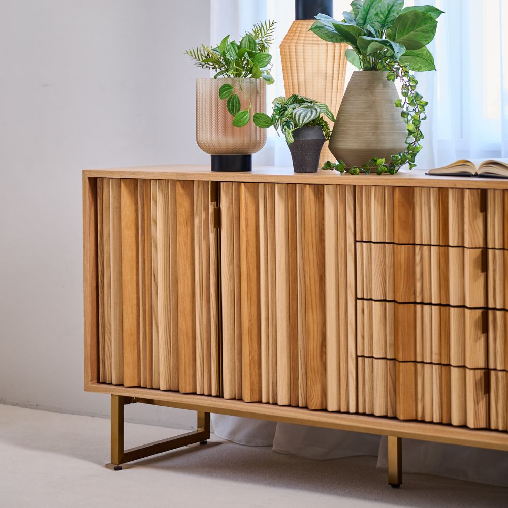 コンサーティーナ ネイチャー 146x40cm キャビネット/ サイドボード
