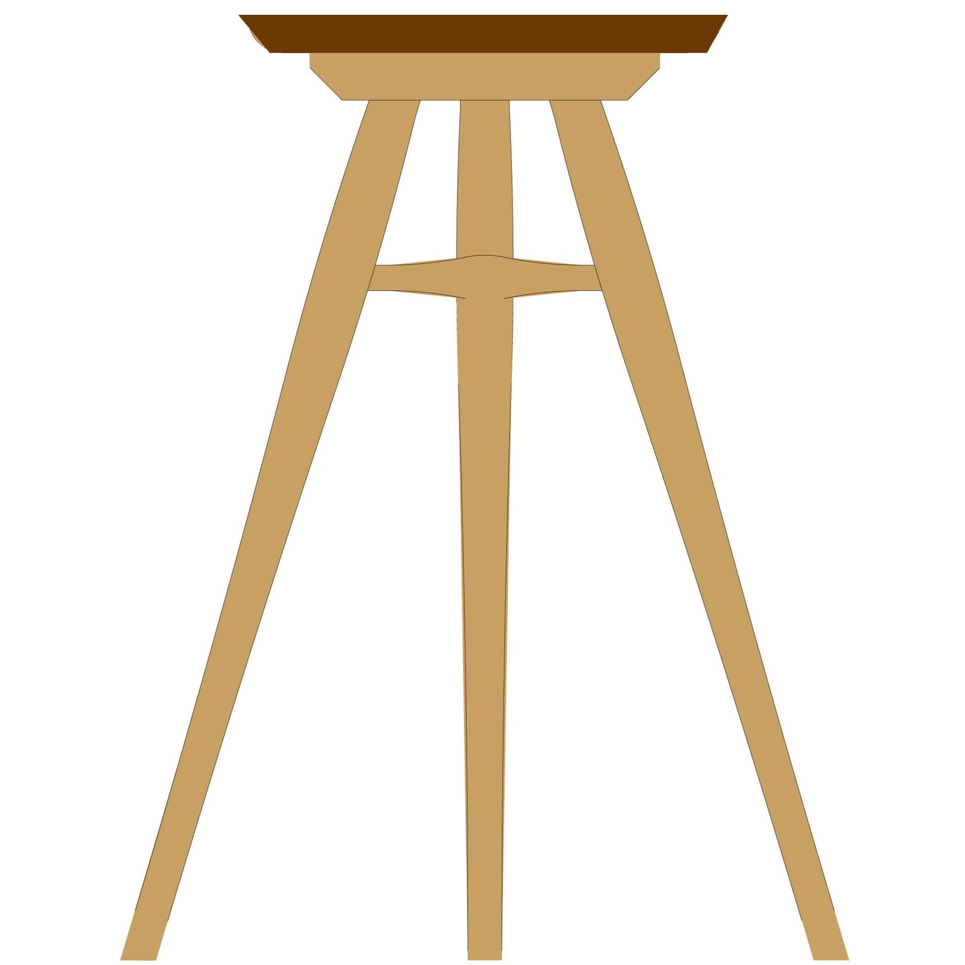 柏木工 サイドテーブル エッグテーブル