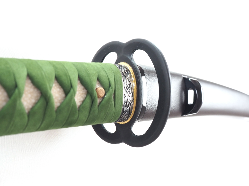 千葉県S様 居合刀特注製作（鯉口周りの鮫皮補強） - 刀部 かたなべ