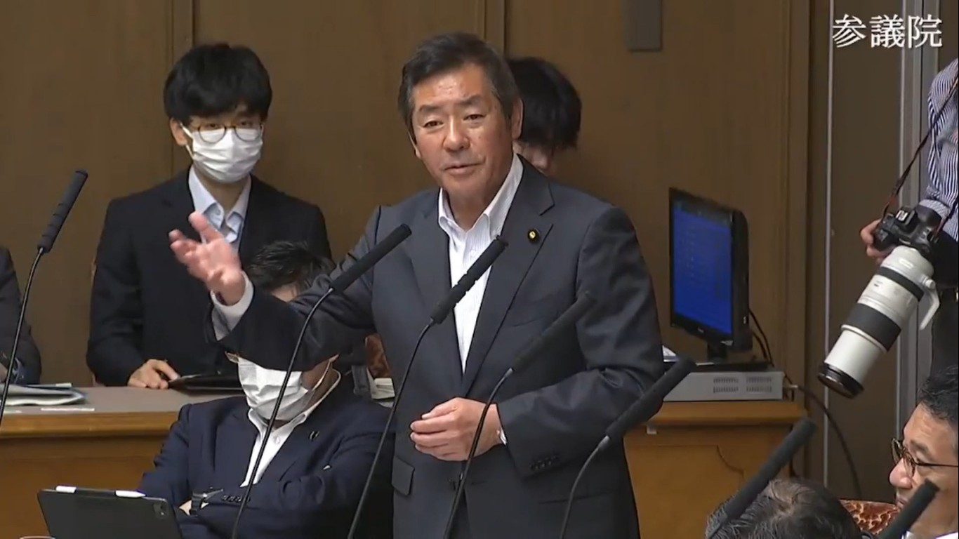 2025年6月12日 参議院財政金融委員会で森友文書の問題について質疑