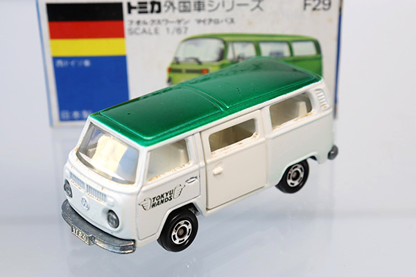 UKトミカ フォルクスワーゲン マイクロバス トミカ F29-1