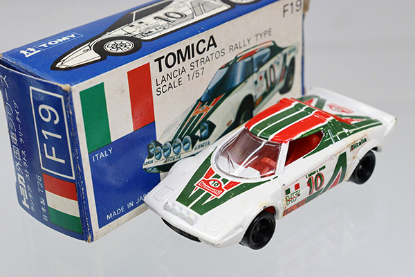 ミニカーショップ ケンボックス トミカ 青箱☆F19☆ランチアストラトス