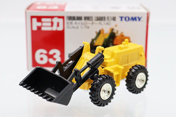 ミニカーショップ ケンボックス トミカ 赤箱☆63☆古河ホイール