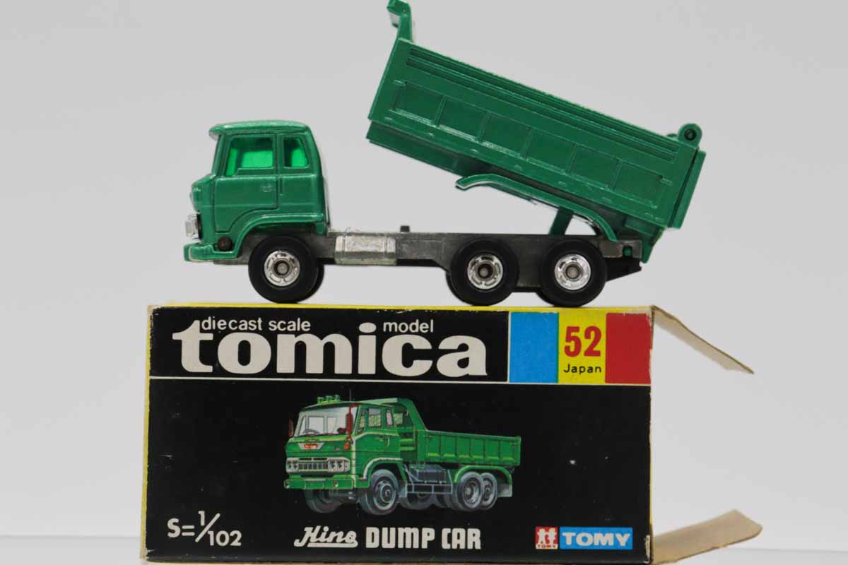 ミニカーショップ ケンボックス トミカ 黒箱☆52☆日野ダンプ・カー
