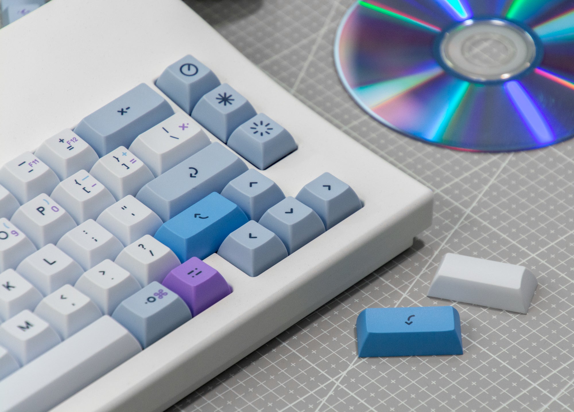 KAT Operator Thickened Double Shot Keycaps|Keyreative