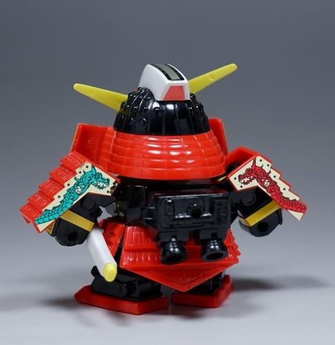 元祖SDガンダム 武者五人衆 組立済 中古 元祖SDガンダム 武者五人衆