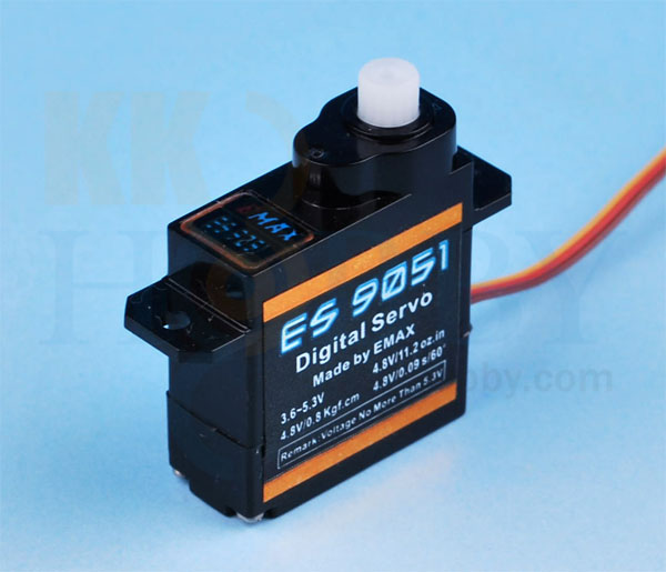 KK HOBBY 】 E-MAX デジタルマイクロサーボ ES9051 マイクロサイズ