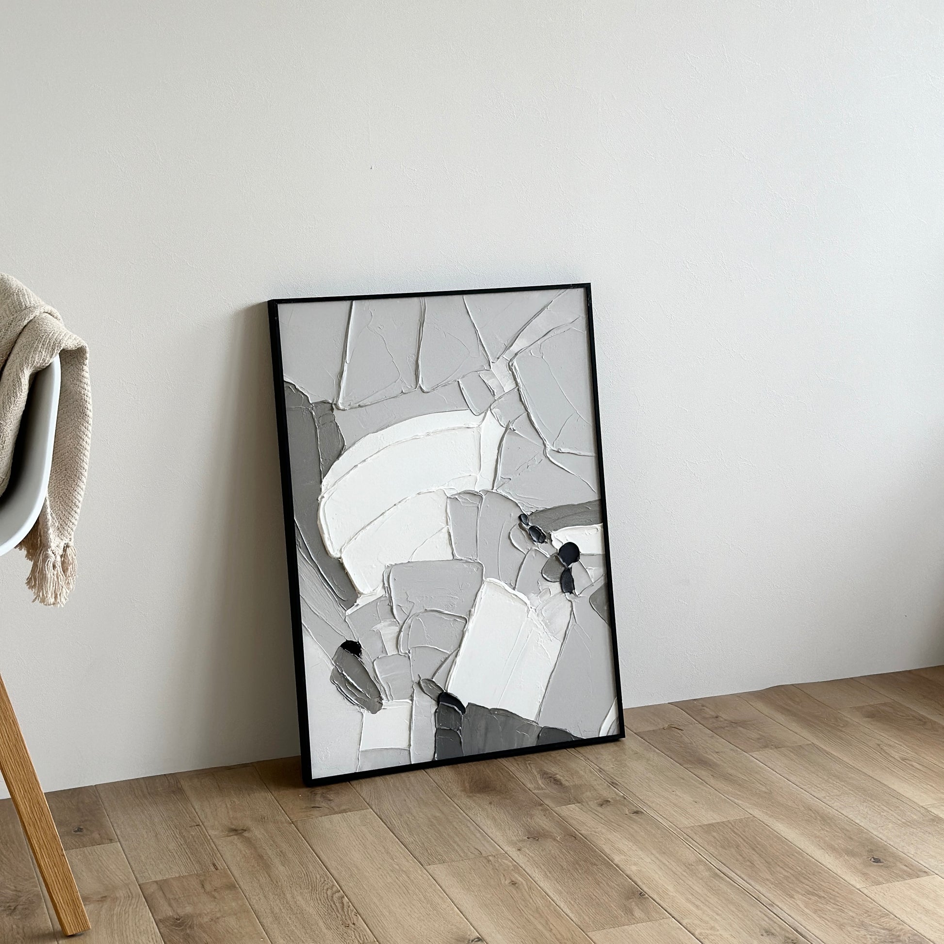 アート｜テクスチャーアート｜monochrome - territory