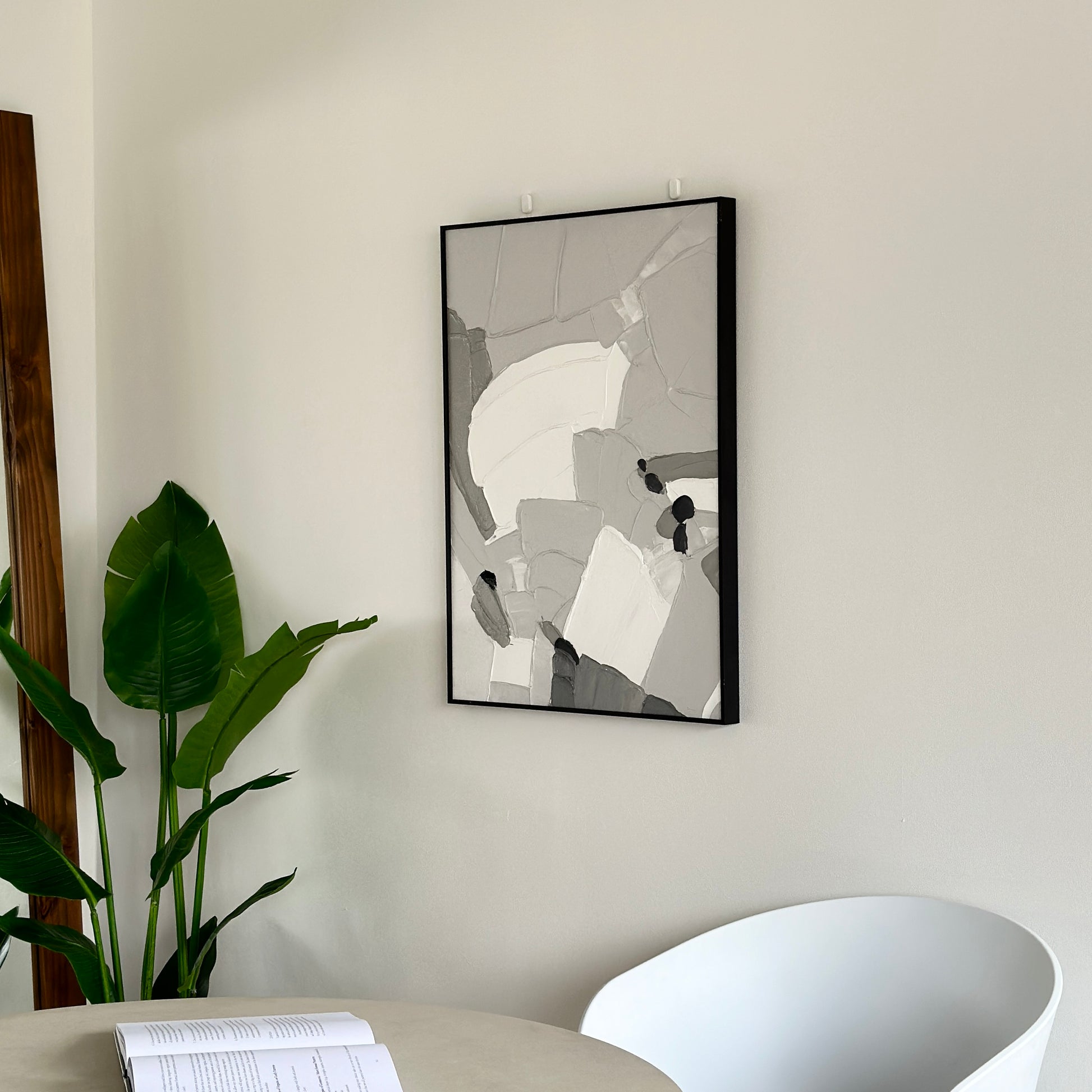 アート｜テクスチャーアート｜monochrome - territory