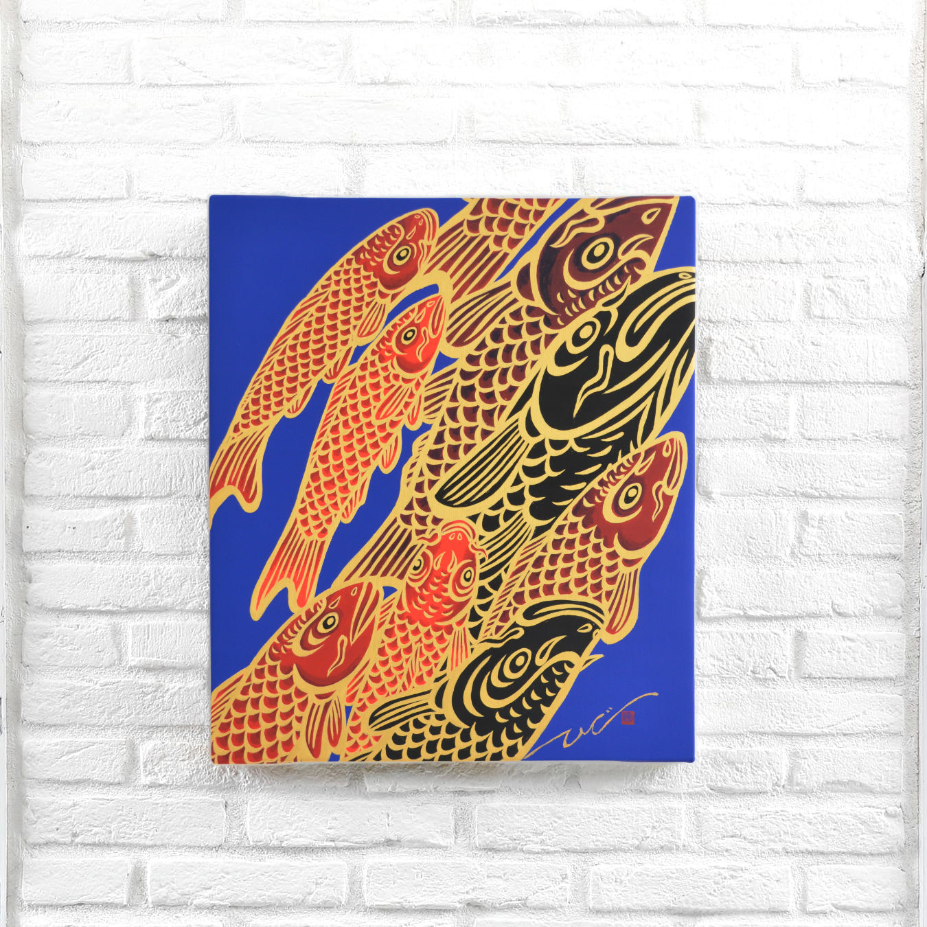 □ジャン・ジャンセン 【市場】 リトグラフ 直筆サイン