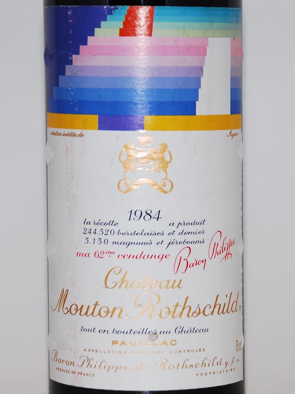 1984年ワイン | Mouton Rothschild（シャトー・ムートン・ロートシルト