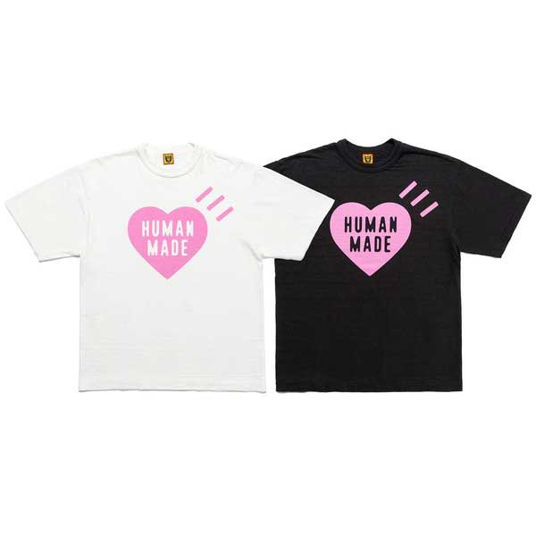 Human Made Heart Logo Tee Pink ヒューマンメイド ハート ロゴ T