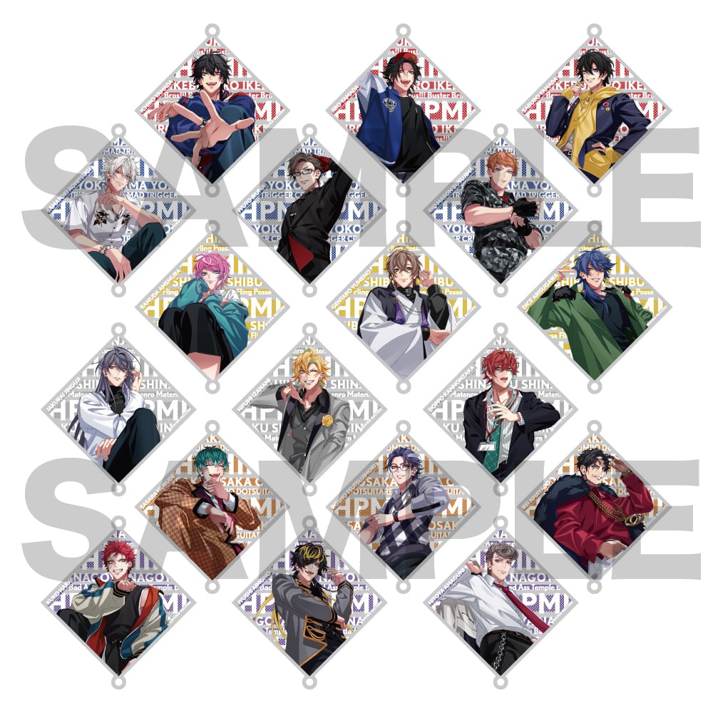 ヒプノシスマイク 空却 ポストカード 缶バッジ ドリンクホルダー