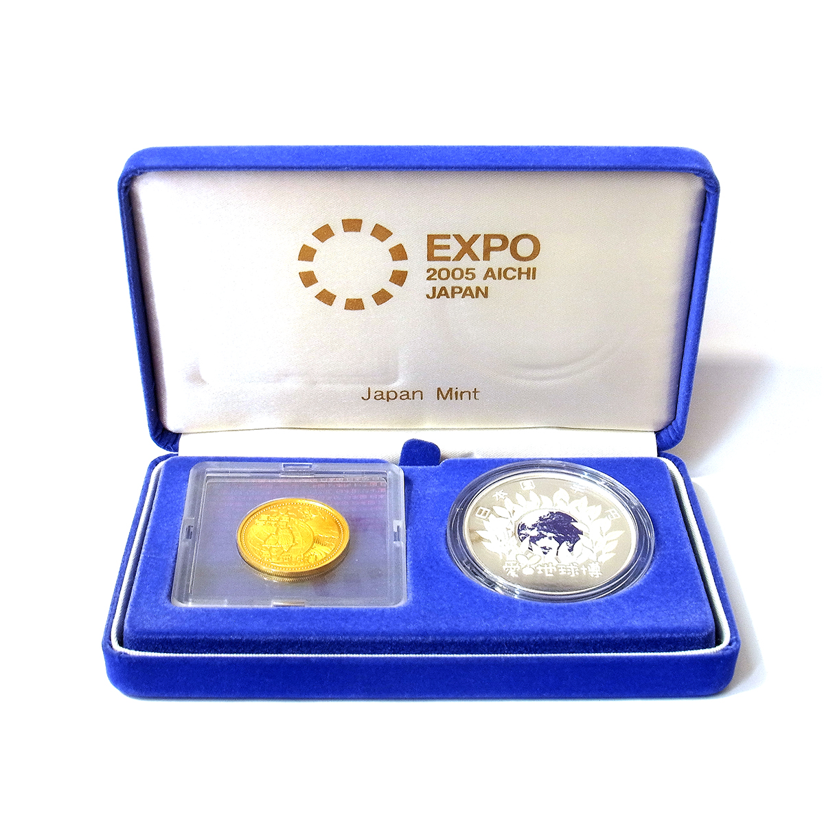 記念コインセット 愛知万博 金貨 銀貨 – キングラム