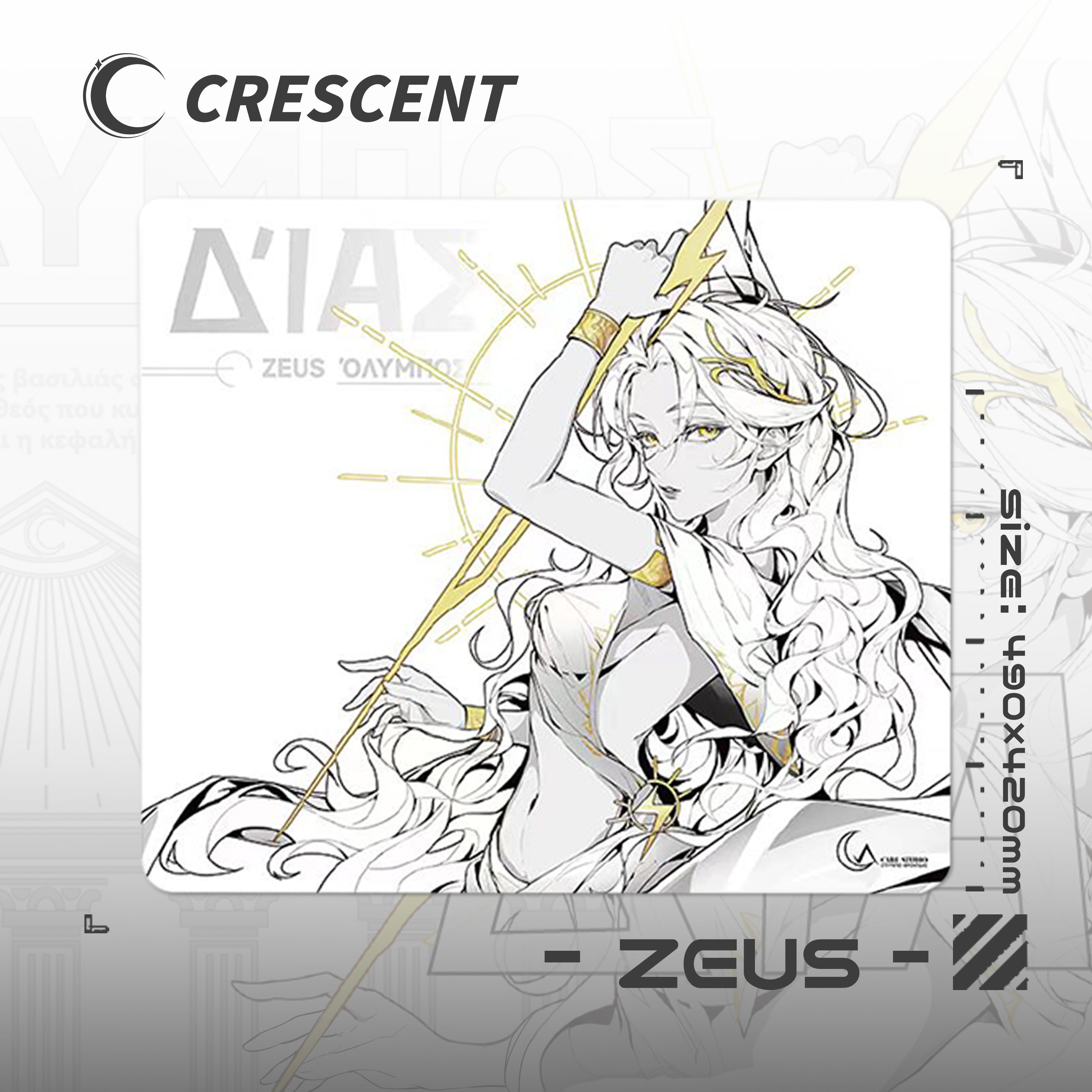 EVOLASTGEAR-Care Studio ZEUS 【布製マウスパッド】