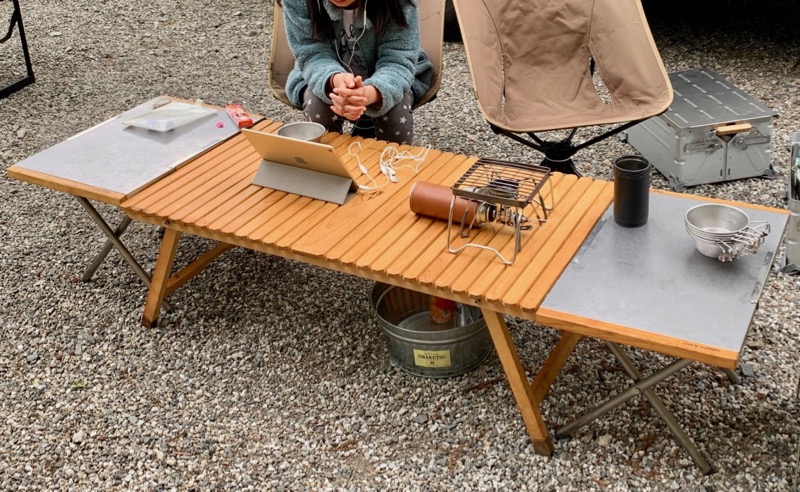 ユニフレーム 焚き火テーブル ラージ 廃盤 UNIFLAME UNIFLAME