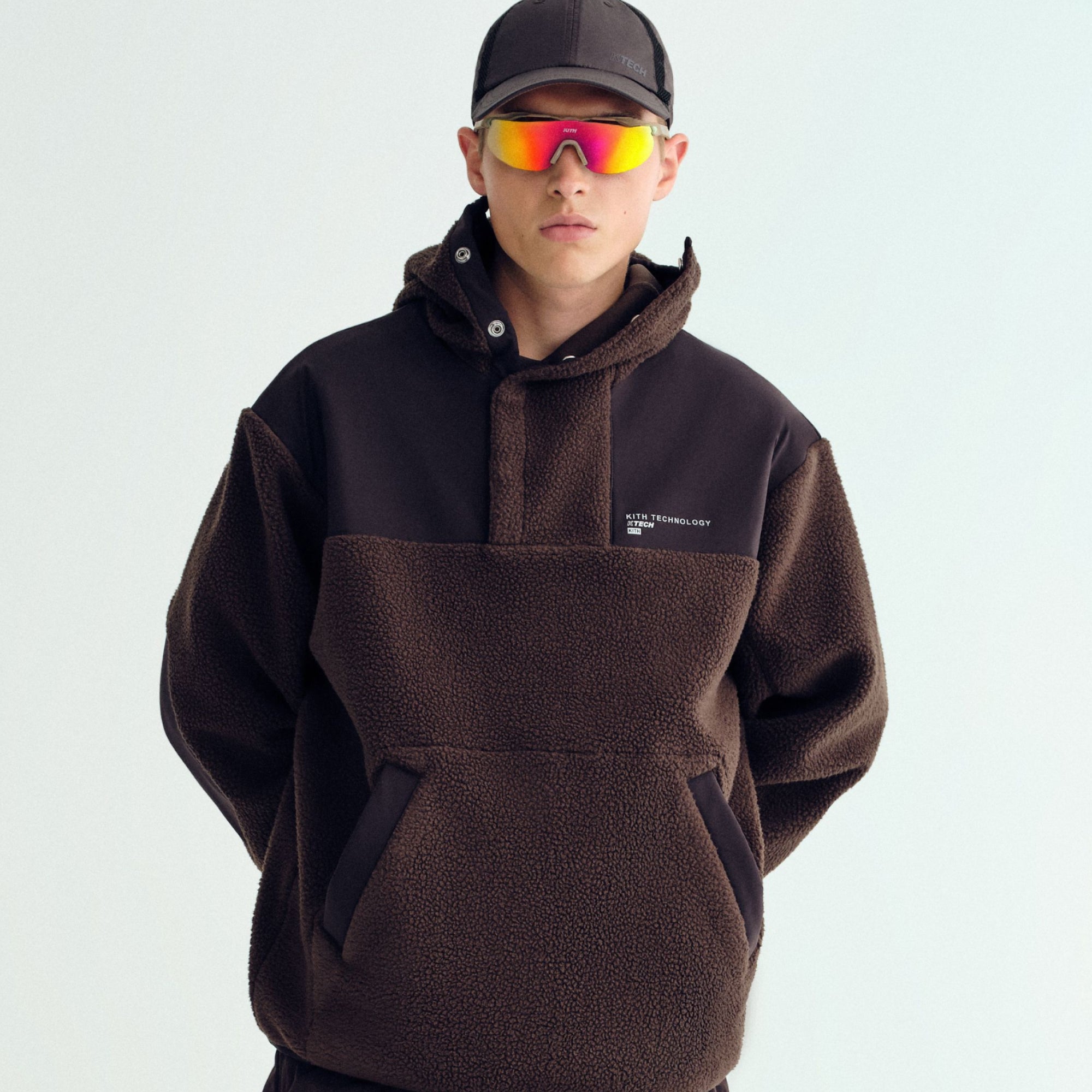 Kith Bonded Microsuede Ali Track Jacket - Mesa