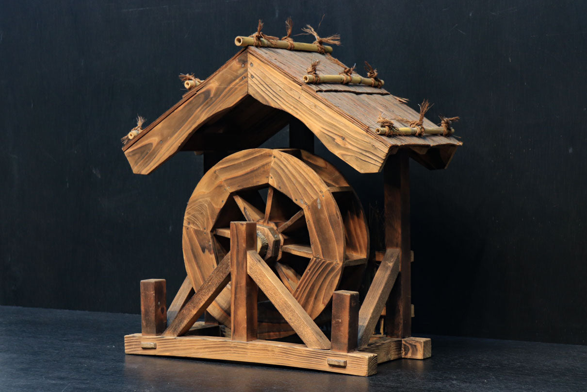 木製の水車の置物 DC4961 – 古福庵 [ KOFUKUAN ] オンラインストア