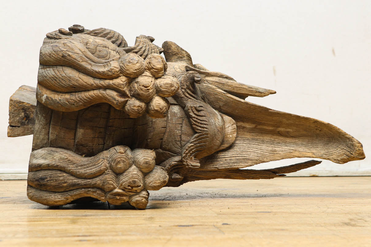 時代の枯れた味わいに包まれた象の木鼻 DC6705 – 古福庵 [ KOFUKUAN