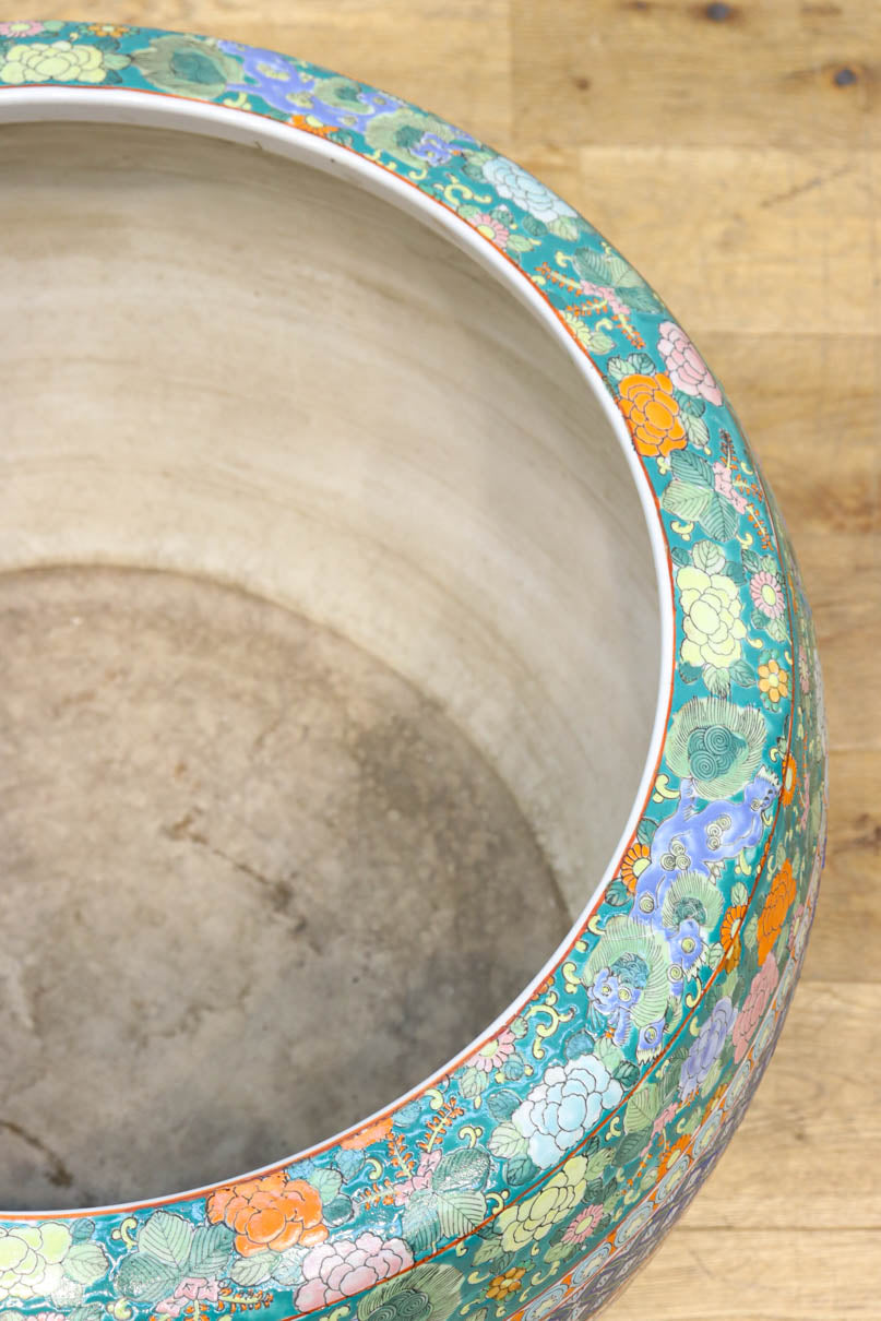 コロンビア渓谷焼両志庵窯大木宗完作蹲（うづくまる）壷共箱VR8721