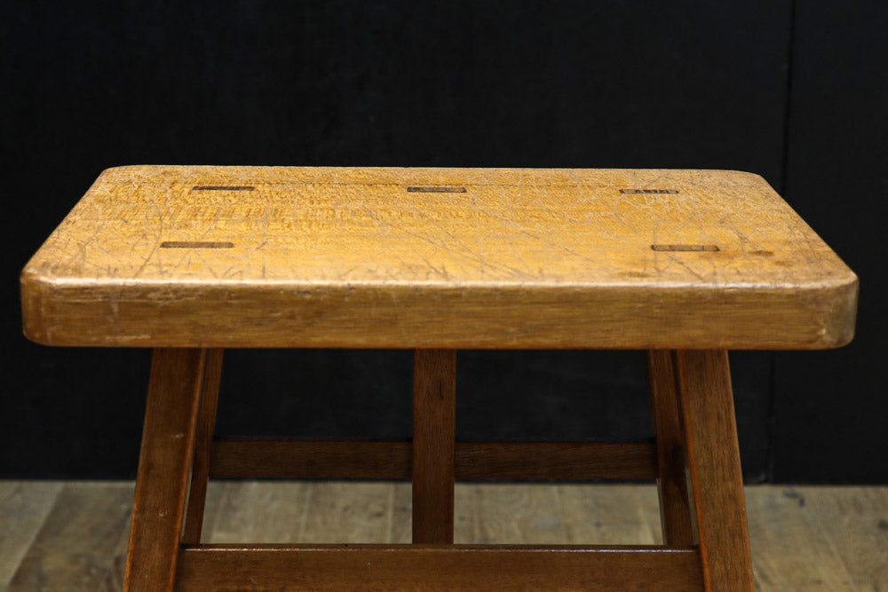 やぐら組みが見事な木地色の庄内踏み台 DC7852 – 古福庵 [ KOFUKUAN
