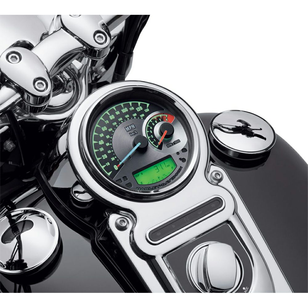 70900072A】ハーレー純正 アナログスピードメーター＆タコメーター／5