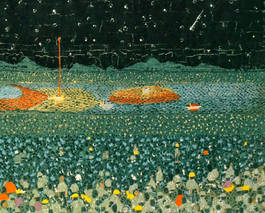 山下清 長岡の花火 C×II /CCC 112/300 リトグラフ 山下清 長岡の