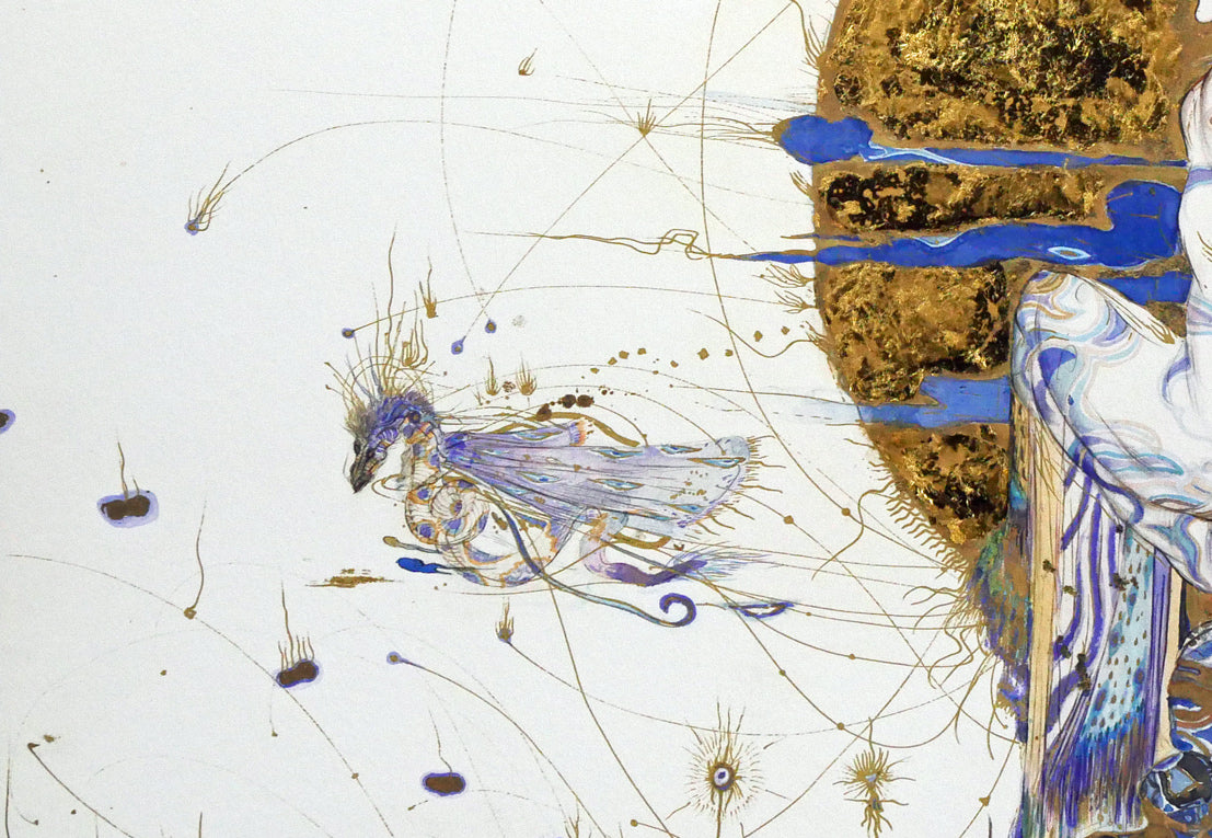 天野喜孝「飛天Vデラックス」ジクレ版画 絵画買取・販売の小竹美術