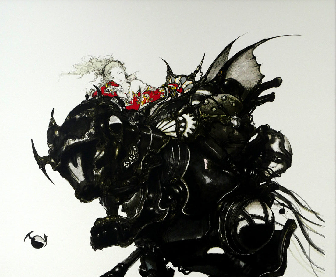 天野喜孝「アーマー（FF6 魔導アーマー ティナ）」リトグラフ 絵画買取