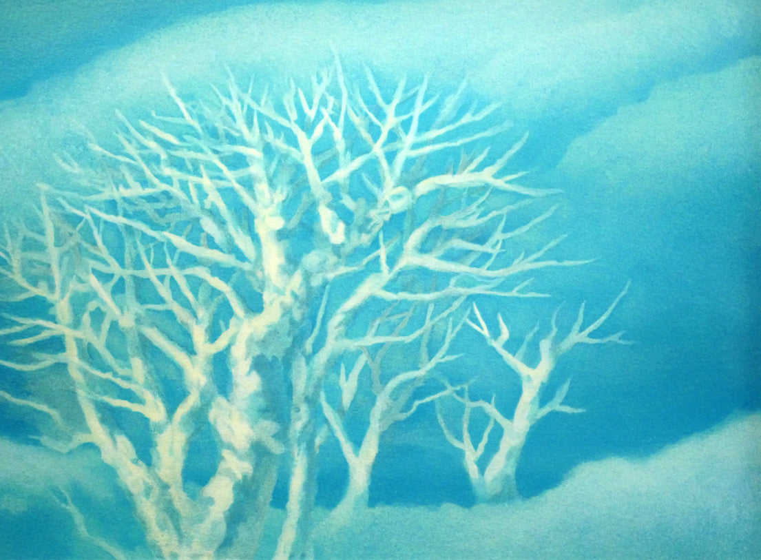 東山魁夷「月光」リトグラフ 絵画買取・販売の小竹美術