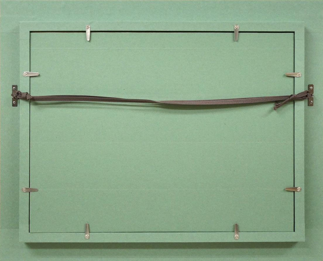 伊藤仁「北海道庁と池」油絵・F4号 絵画買取・販売の小竹美術