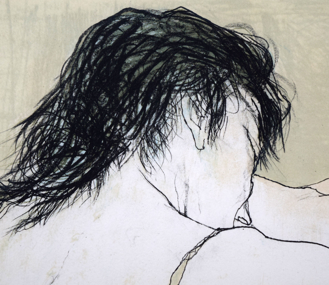 ジャン・ジャンセン(Jean Jansem)「バラ色のペチコートの少女