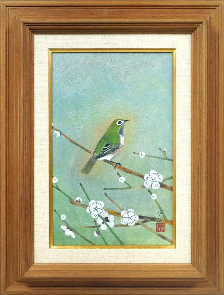 絵画 「日本画」花⓵ 日展出品受賞経験者が描いた一品です(