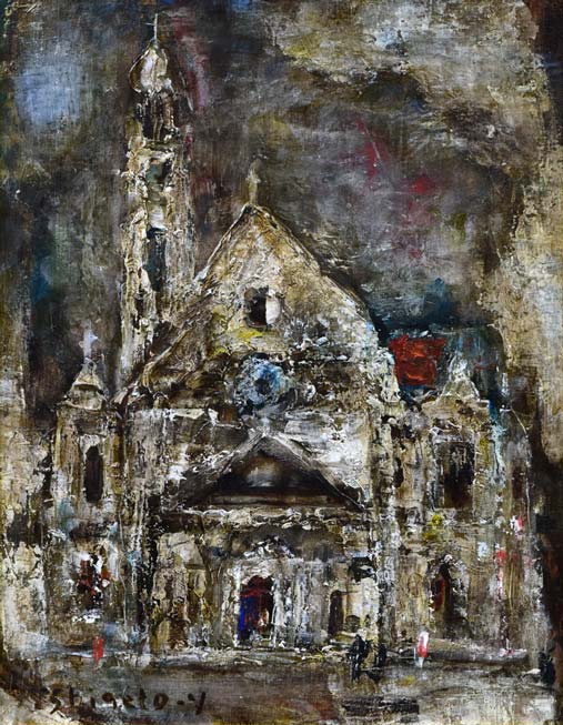 風景画 油彩画 金色フレーム 風景画 油彩画 金色フレーム ゴールド額縁