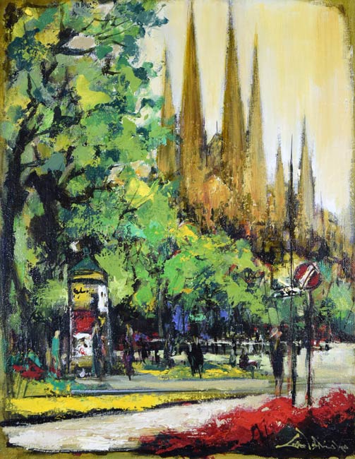 仁戸田秀吉「花」40号大,水彩,水彩界の前衛的静物作家,茨城県近代