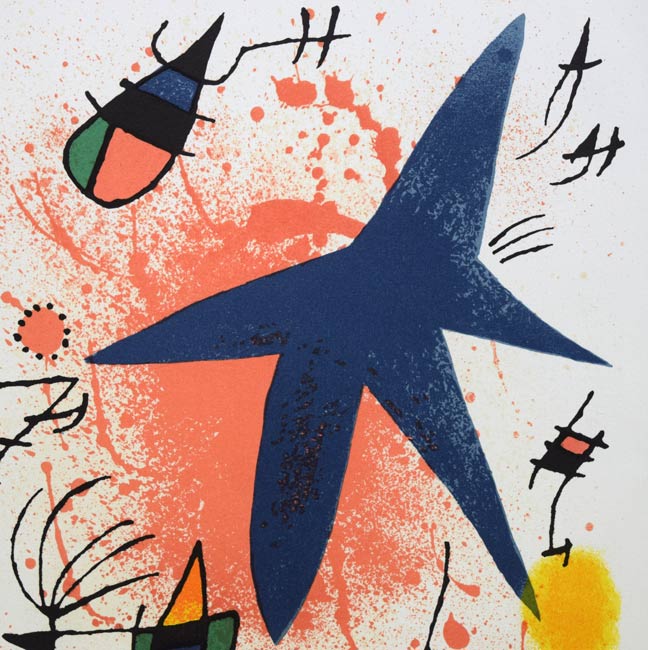 ジョアン ミロ(MIRO Joan)『リトグラフⅠ』よりPL,4 絵画買取・販売の