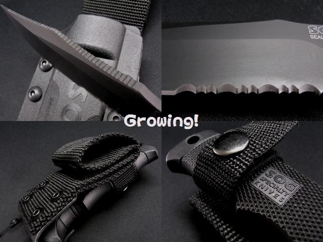 ナイフショップ グローイング！□SOG【ソグ】□ SEAL Pup「Elite